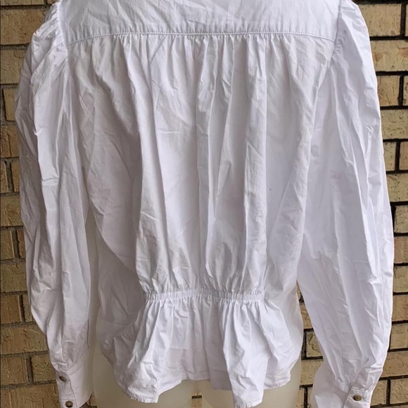 Ciao Lucia Allegra top in white 100% cotton large - Picture 4 of 8